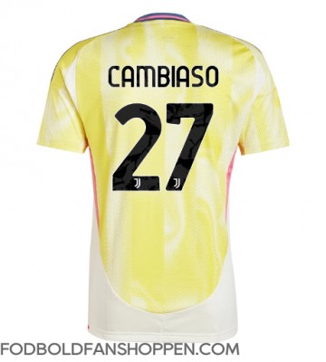 Juventus Andrea Cambiaso #27 Udebanetrøje 2024-25 Kortærmet